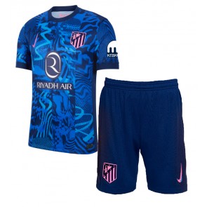Atletico Madrid Dětské Alternativní dres komplet 2024-25 Krátký Rukáv (+ trenýrky)